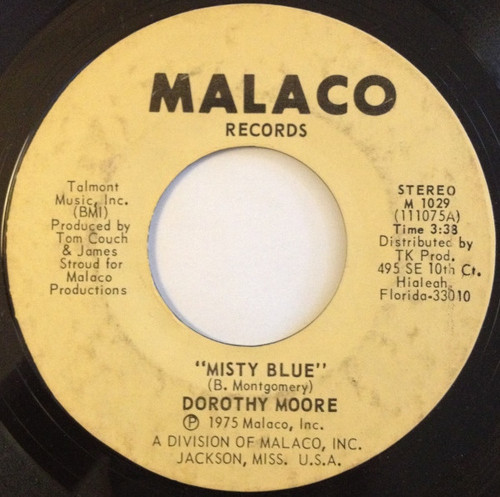 Dorothy Moore - Misty Blue / Here It Is (7", Styrene, PRC)