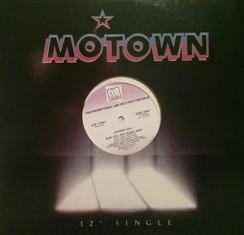 Johnny Gill - Rub You The Right Way (12", Promo)