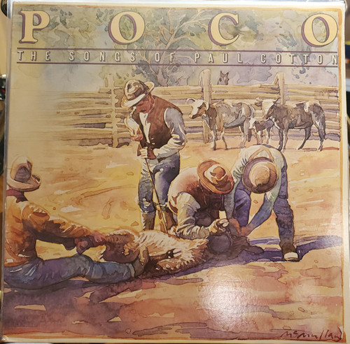 Poco (3) - The Songs Of Paul Cotton (LP, Comp, Promo, San)