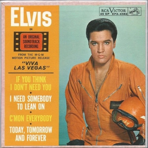 Elvis* - Viva Las Vegas (7", EP, Roc)