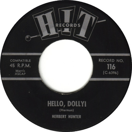 Herbert Hunter / The Nashville Five (3) - Hello, Dolly! / Shangri-La (7", Single, Mono)