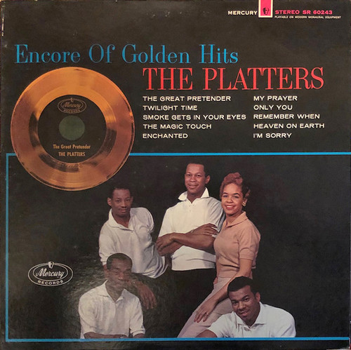 The Platters - Encore Of Golden Hits (LP, Comp, RE, 53 )