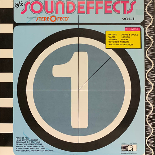 No Artist - Soundeffects Vol. 1 (LP, Album)