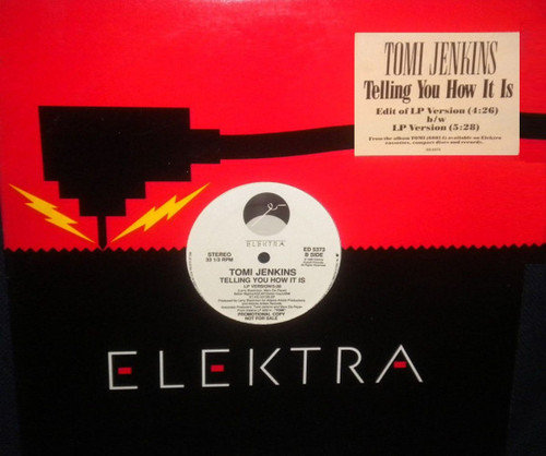 Tomi Jenkins - Telling You How It Is (12", Promo)