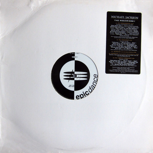 Michael Jackson - The Megamixes (12", Promo)
