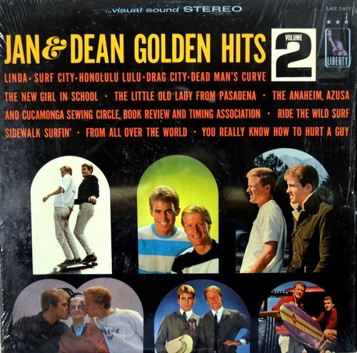 Jan & Dean - Jan & Dean Golden Hits Volume 2 (LP, Comp)