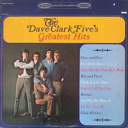 The Dave Clark Five - The Dave Clark Five's Greatest Hits (LP, Comp, Pit)_3690869341