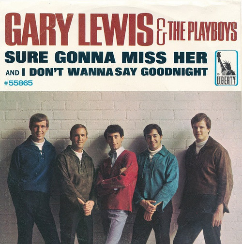 Gary Lewis And The Playboys* - Sure Gonna' Miss Her (7", Single, Styrene, She)