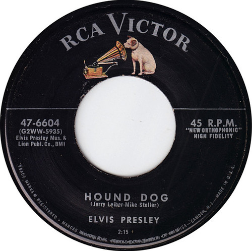 Elvis Presley - Hound Dog / Don't Be Cruel (7", Single, Roc)