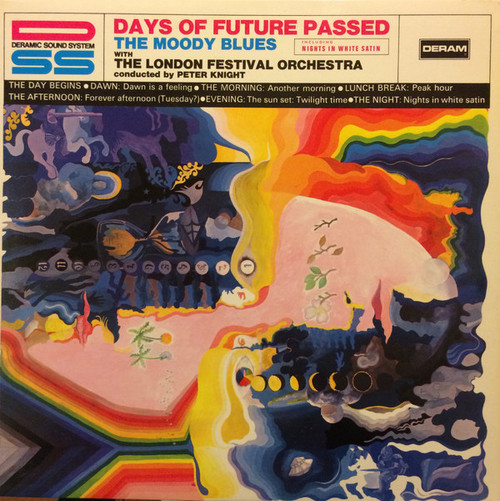 The Moody Blues With The London Festival Orchestra Conducted By Peter Knight (5) - Days Of Future Passed (LP, Album)