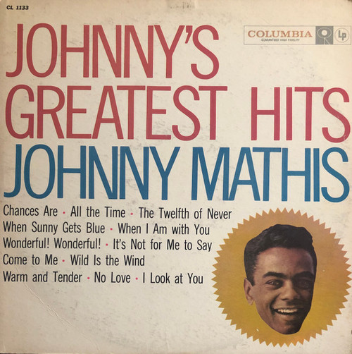 Johnny Mathis - Johnny's Greatest Hits (LP, Comp, Mono, Roc)_3697544608
