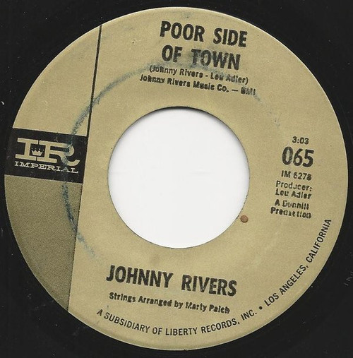 Johnny Rivers - Poor Side Of Town (7", RE)