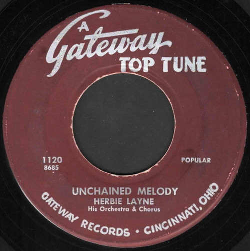 Herbie Layne's Orchestra And Chorus / Jan Lattier With The Four Jacks (7) And Herbie Laynes Orchestra* - Unchained Melody / The Breeze And I (7")