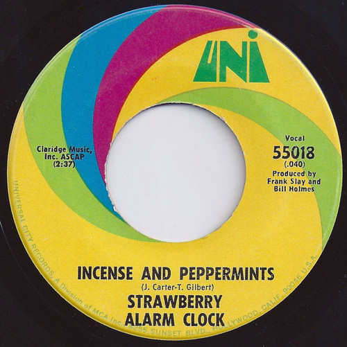 Strawberry Alarm Clock - Incense And Peppermints (7", Single, Glo)