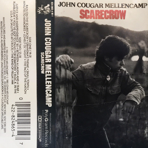 John Cougar Mellencamp - Scarecrow (Cass, Album)