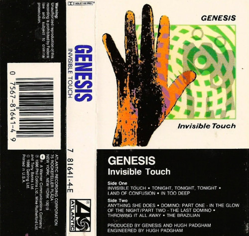 Genesis - Invisible Touch (Cass, Album)