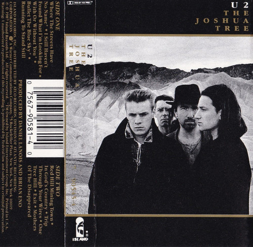 U2 - The Joshua Tree (Cass, Album, SR,)