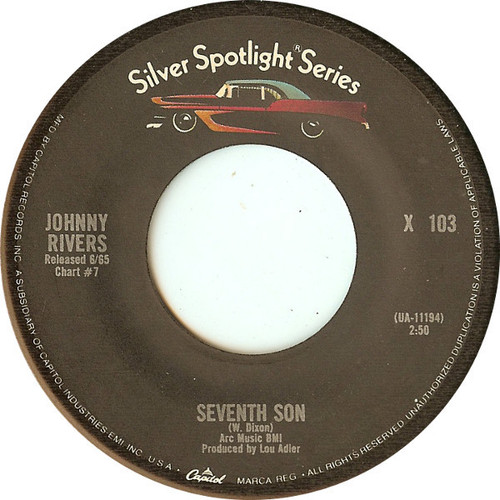 Johnny Rivers - Seventh Son / Midnight Special (7")