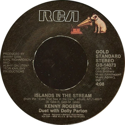 Kenny Rogers - Islands In The Stream / Eyes That See In The Dark (7", Single)