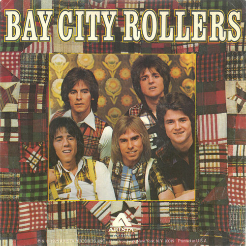 Bay City Rollers - Saturday Night (7", Single, PRC)