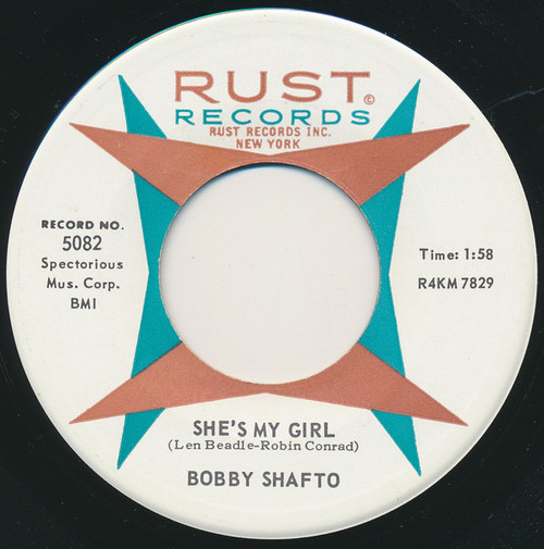 Bobby Shafto - She's My Girl (7")