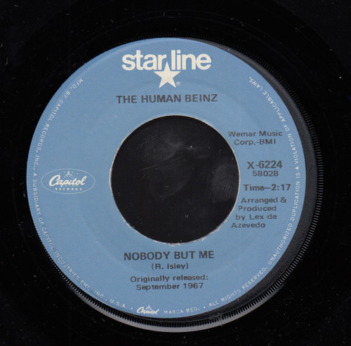 The Human Beinz / People (4) - Nobody But Me / I Love You (7", RE)