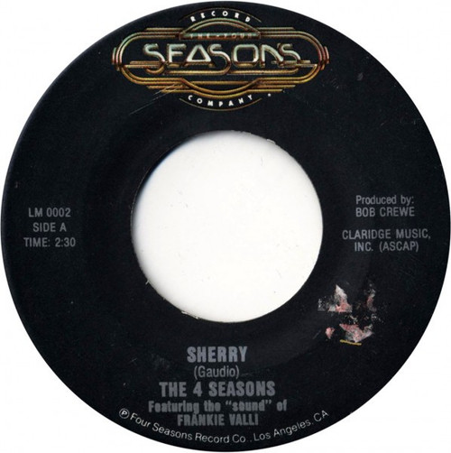 The 4 Seasons* Featuring The "Sound" Of Frankie Valli - Sherry / Walk Like A Man (7", Single)