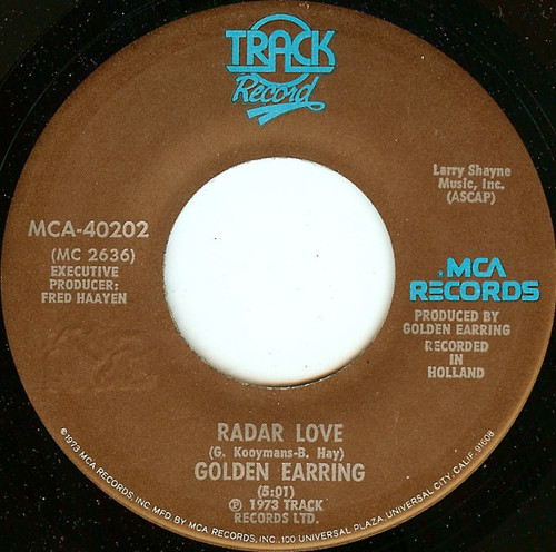 Golden Earring - Radar Love (7", Single, Glo)
