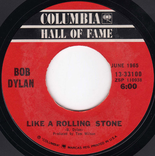 Bob Dylan - Like A Rolling Stone / Rainy Day Women #12 & 35 (7", RE)