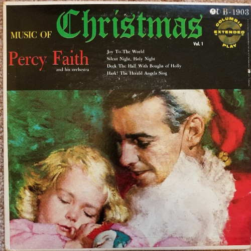 Percy Faith & His Orchestra - Music Of Christmas Vol. 1 (7", EP)