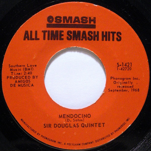 Swingin' Medallions / Sir Douglas Quintet - Double Shot (Of My Baby's Love) / Mendocino (7", Styrene)