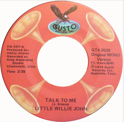 Little Willie John - Talk To Me / Let Them Talk (7", RE)