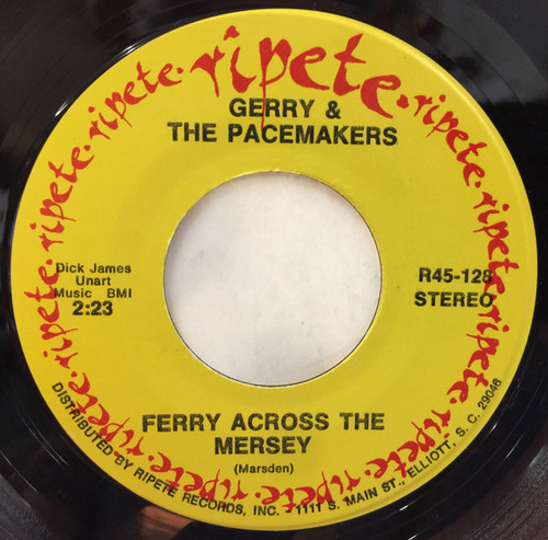 Gerry & The Pacemakers / Tony Joe White - Ferry Across The Mersey / Polk Salad Annie (7", Single, RE)