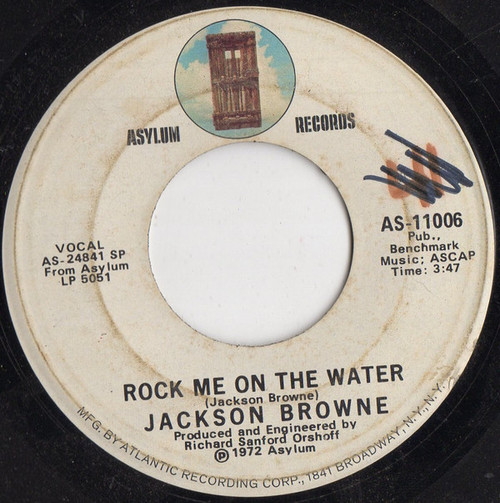 Jackson Browne - Rock Me On The Water / Something Fine (7", Single, Spe)