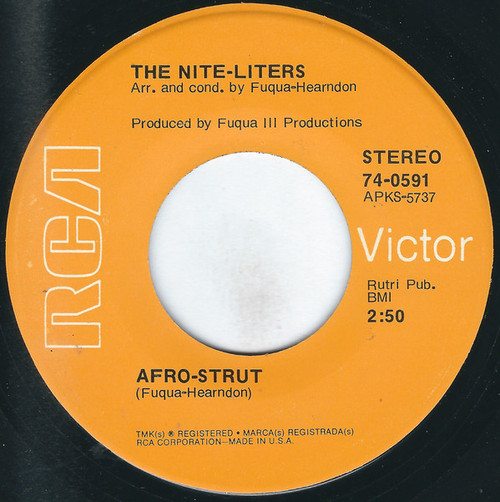 The Nite-Liters - Afro-Strut / (We've Got To) Pull Together (7", Hol)