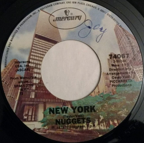 Nuggets - New York (7", Single, Styrene, Ter)