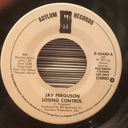 Jay Ferguson - Losing Control (7", Promo)