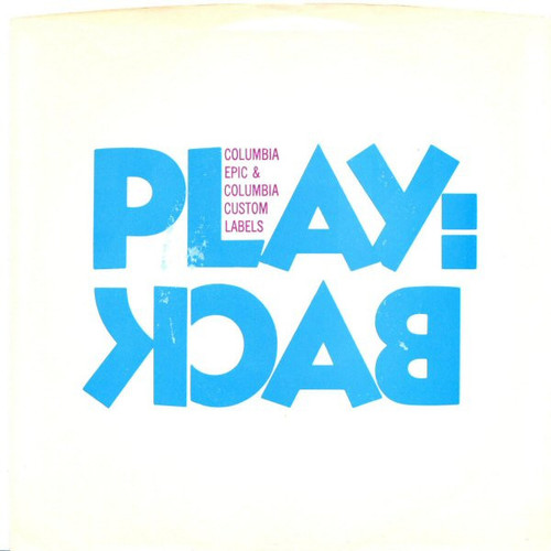 Various - Play:Back (7", Promo, Styrene)