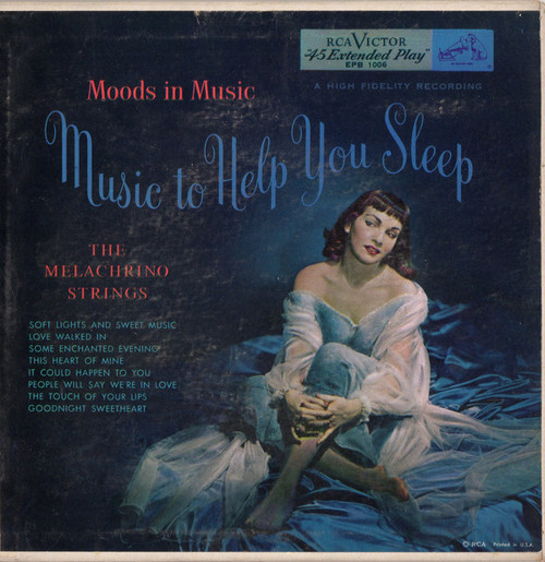 The Melachrino Strings - Music to Help You Sleep (2x7", EP, Bla)