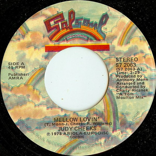 Judy Cheeks - Mellow Lovin' (7", Single)