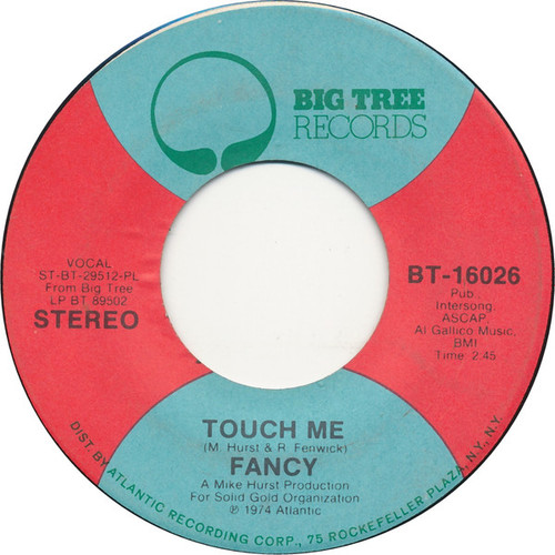 Fancy (3) - Touch Me (7", Single, Pla)