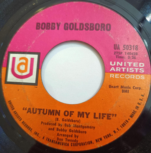 Bobby Goldsboro - Autumn Of My Life (7")