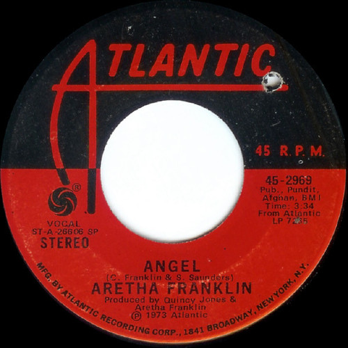 Aretha Franklin - Angel (7", SP )