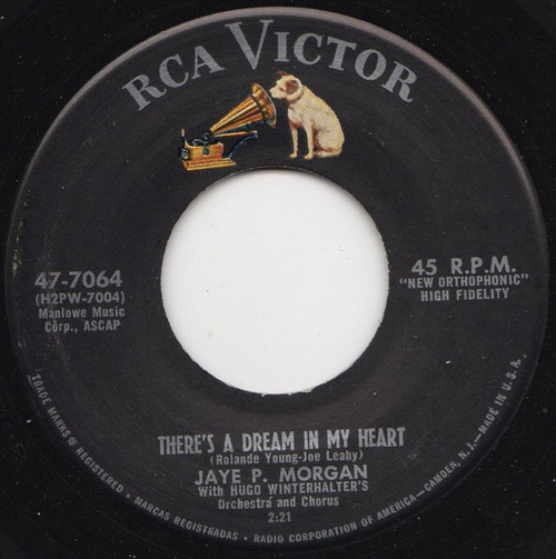 Jaye P. Morgan With Hugo Winterhalter's Orchestra And Chorus - There's A Dream In My Heart / Take A Chance (7", Single)