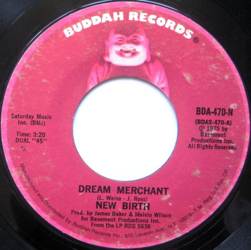 New Birth - Dream Merchant (7", Single, Styrene, Mon)