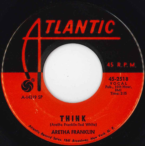 Aretha Franklin - Think / You Send Me (7", Single, Spe)