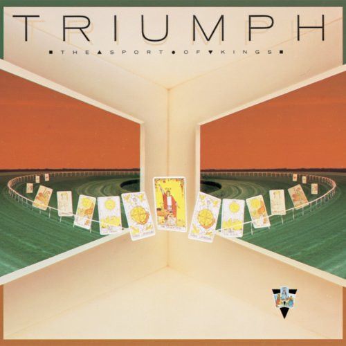 Triumph (2) - The Sport Of Kings (LP, Album, Pin)