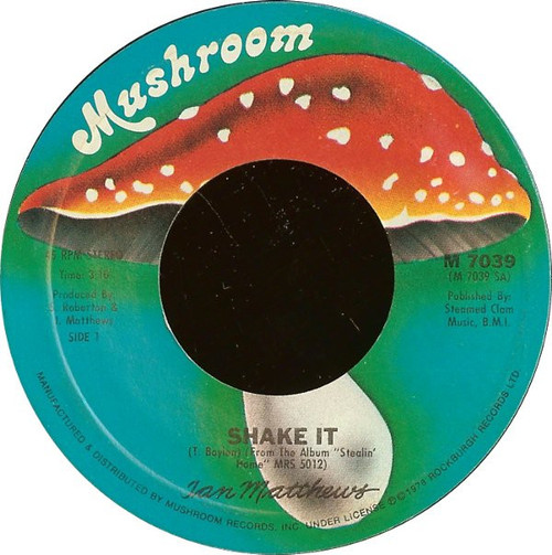 Ian Matthews* - Shake It (7", Styrene, Pit)