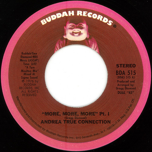 Andrea True Connection - More, More, More (7", Single, San)