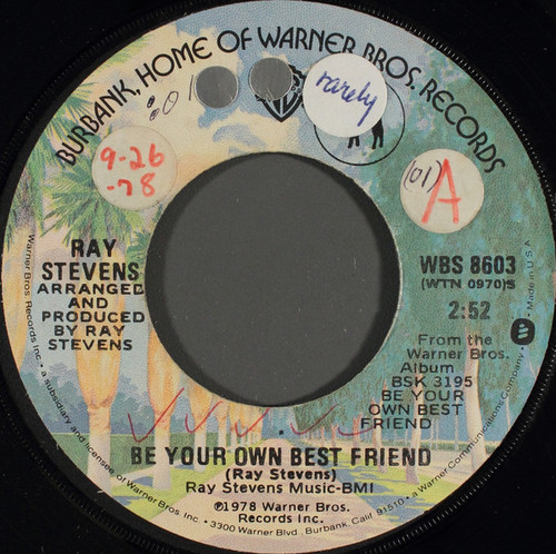 Ray Stevens - Be Your Own Best Friend (7")